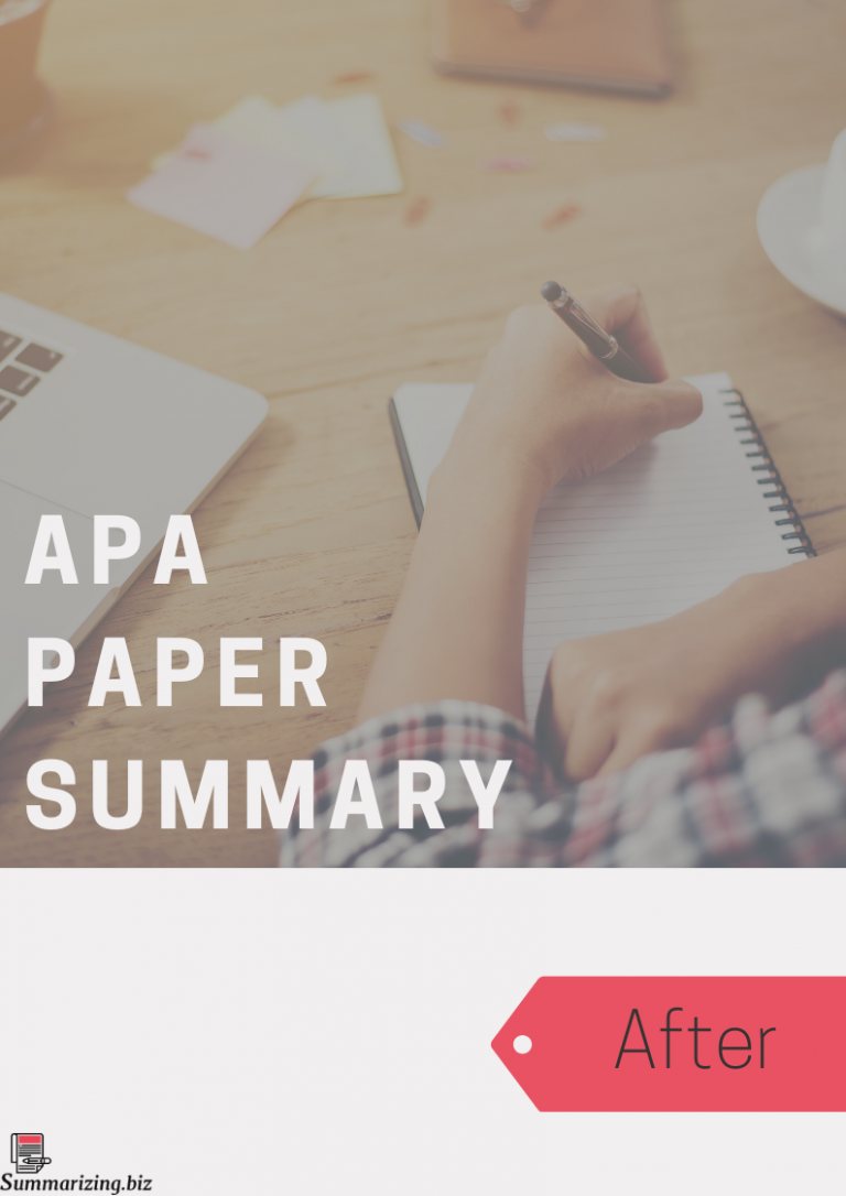 All You Need to Know about Summary Structure